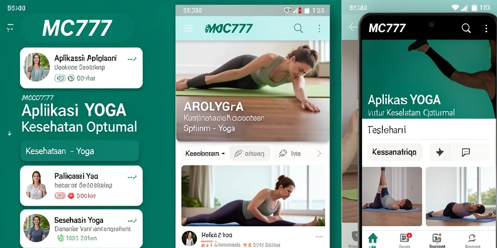 Tampilan antarmuka MC777 dengan fitur Yoga yang menarik dan mudah digunakan.