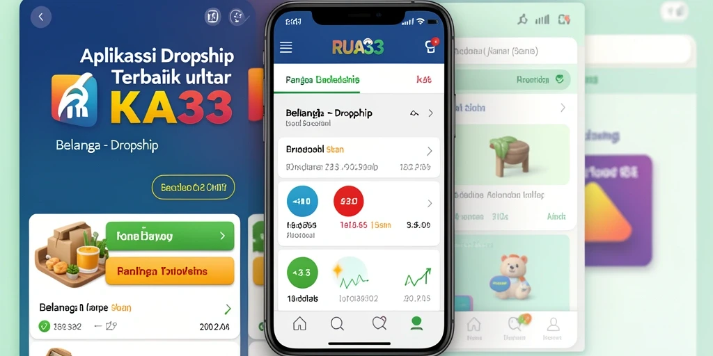 Tampilan antarmuka RUSA33 yang user-friendly untuk pengelolaan dropship.
